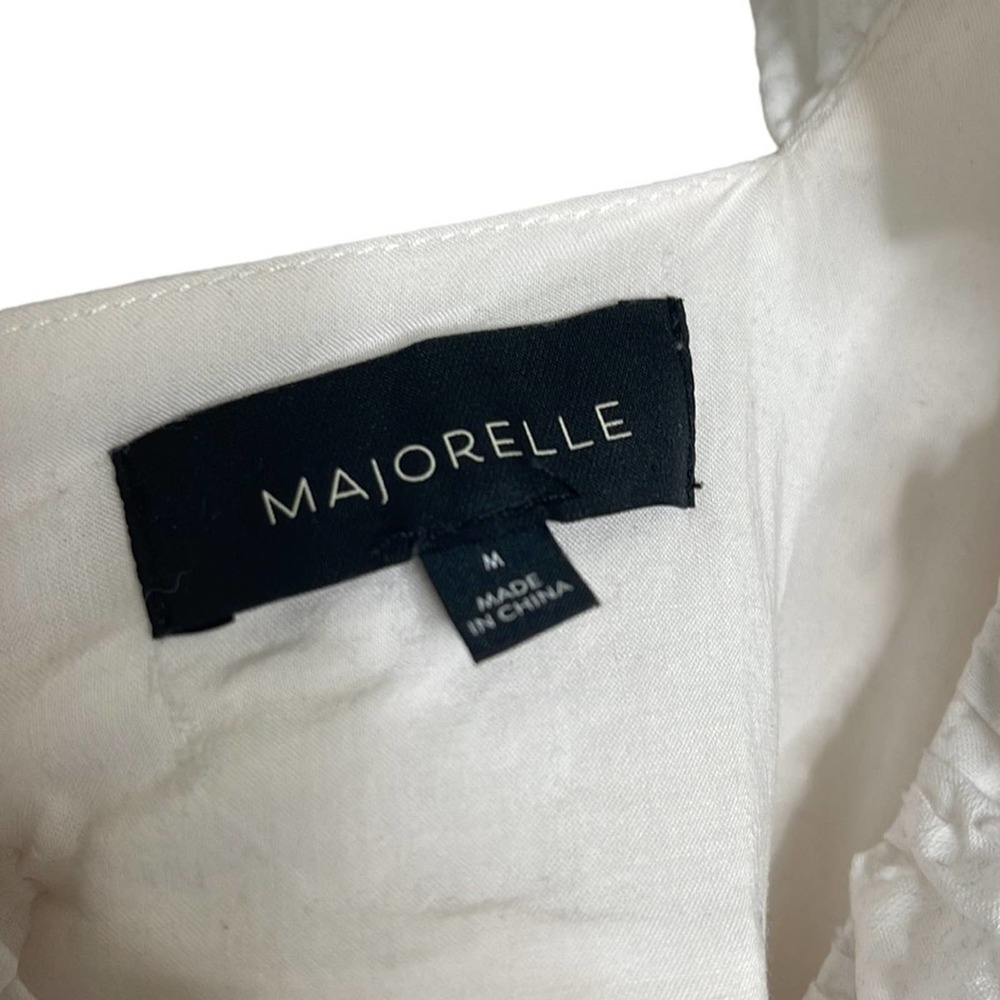 MAJORELLE Mariapia Mini Dress in Ivory - flaw - Picture 5 of 9